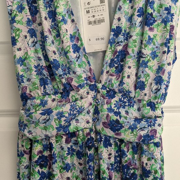Floral midi dress from Zara, New! - Picture 4 of 9